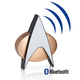 Illustration for article titled This iStar Trek/i Combadge Actually Works... With a Little Help From Your Phone